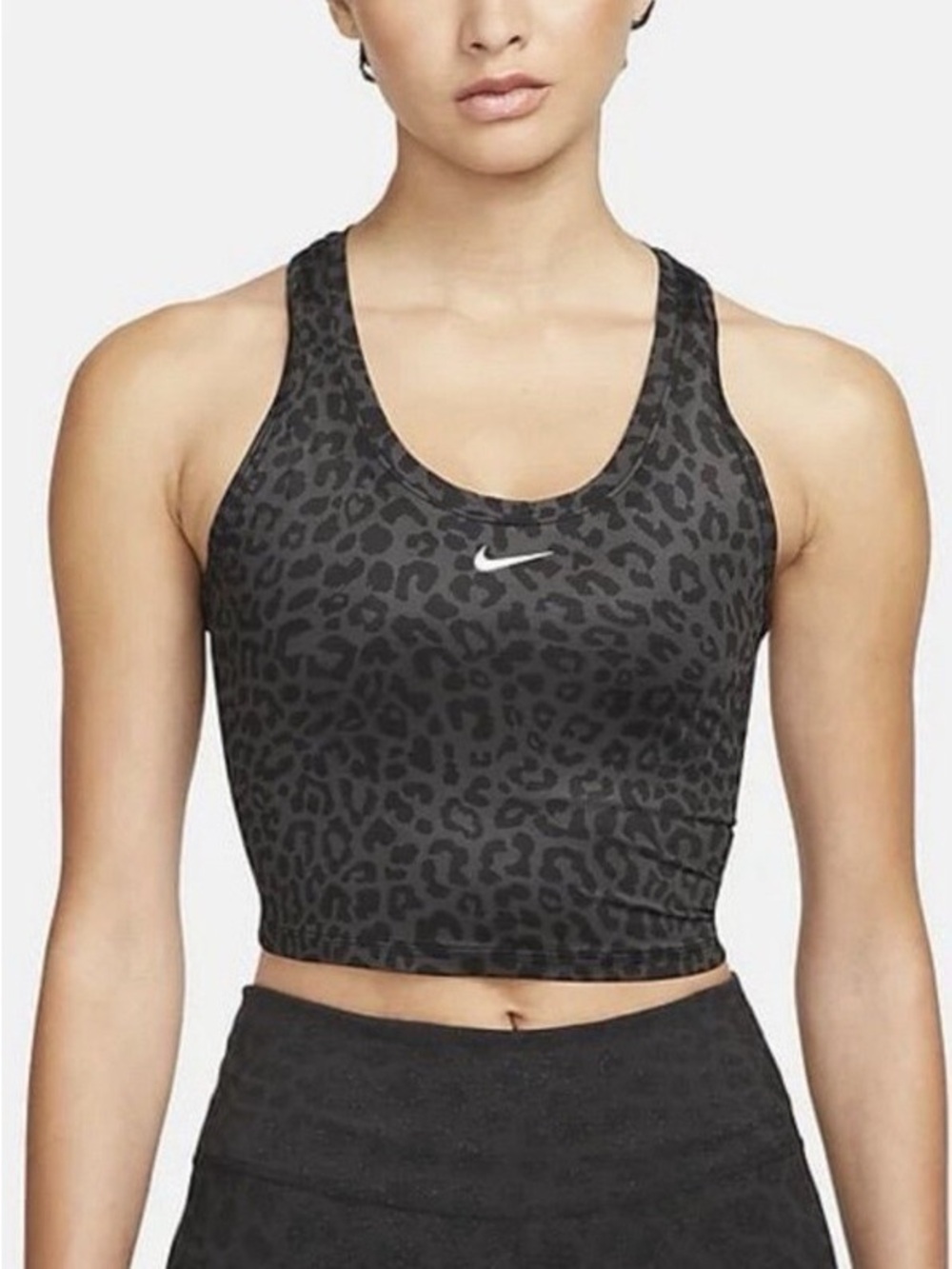 Nike Dri-FIT Leopard Print Racerback Tank Top